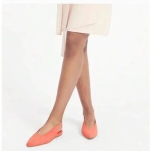 Everlane - Editor Slingback - Coral Pink - Size 9